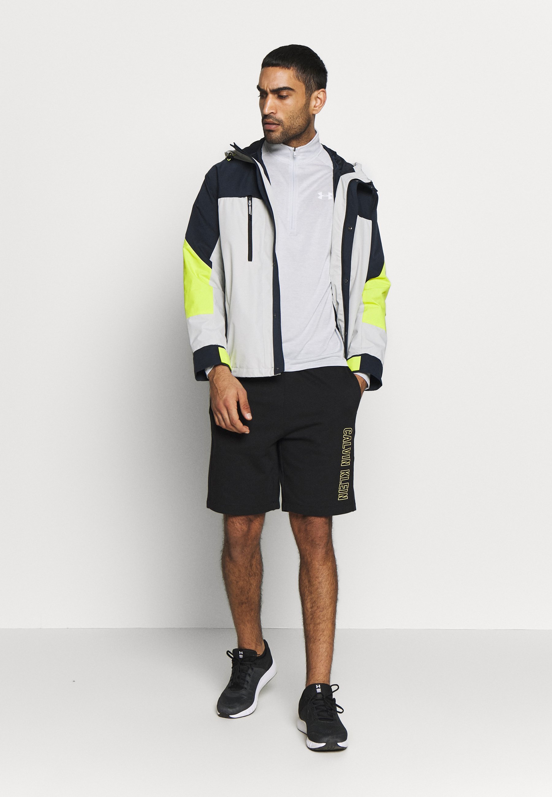 Under Armour TECH 2.0 - Top met lange mouwen - halo grijs/wit