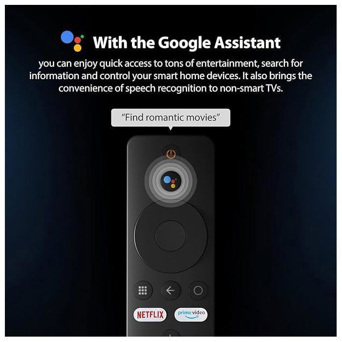 Smart TV Stick - XIAOMI - Mi TV Stick - Android TV 2K - Dolby Vision/Atmos - Chromecast e Alexa