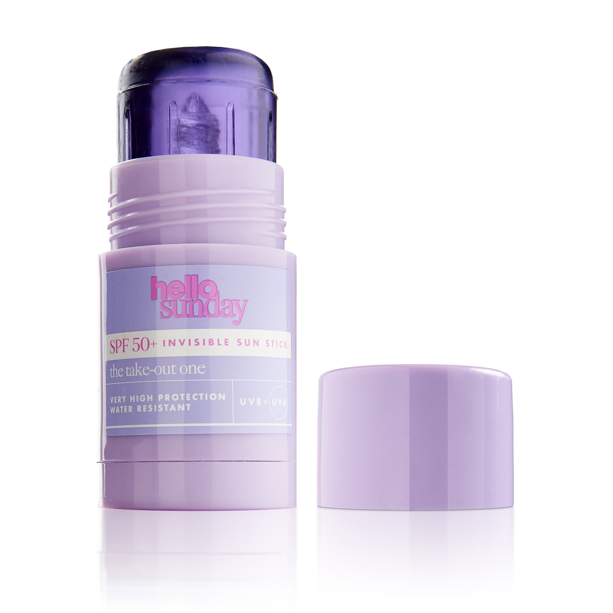 Neviditeľný solárny krém The Take-Out One Stick SPF50 s vôňou sladkej vanilky Ochranný krém na telo