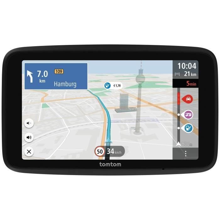 GPS - TOMTOM - GO Camper Tour - Segunda generación - Para autocaravanas y caravanas - Pantalla de 6