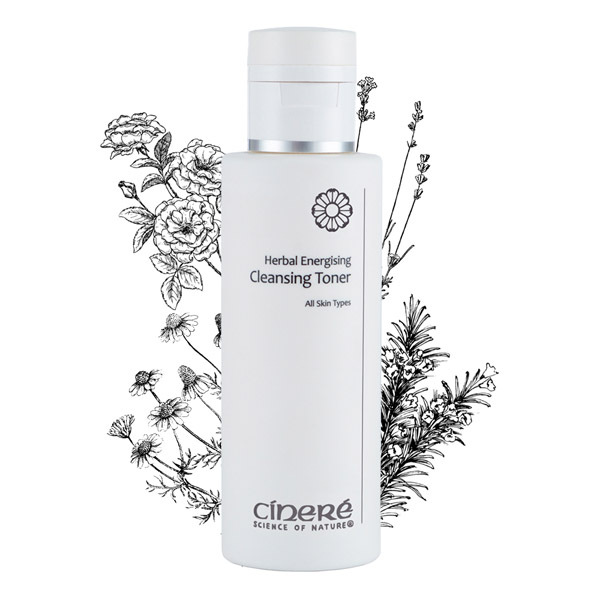 CINERE Herbal Energising Cleansing Toner (Alle Hauttypen)