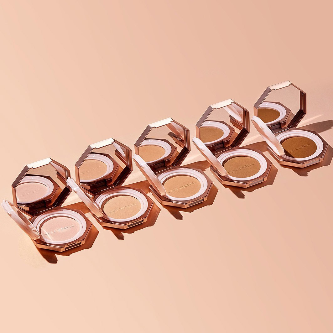 Dear Dahlia Powder Skin Paradise mīkstais samta pūdera kompaktais fiksācijas līdzeklis - 10 g