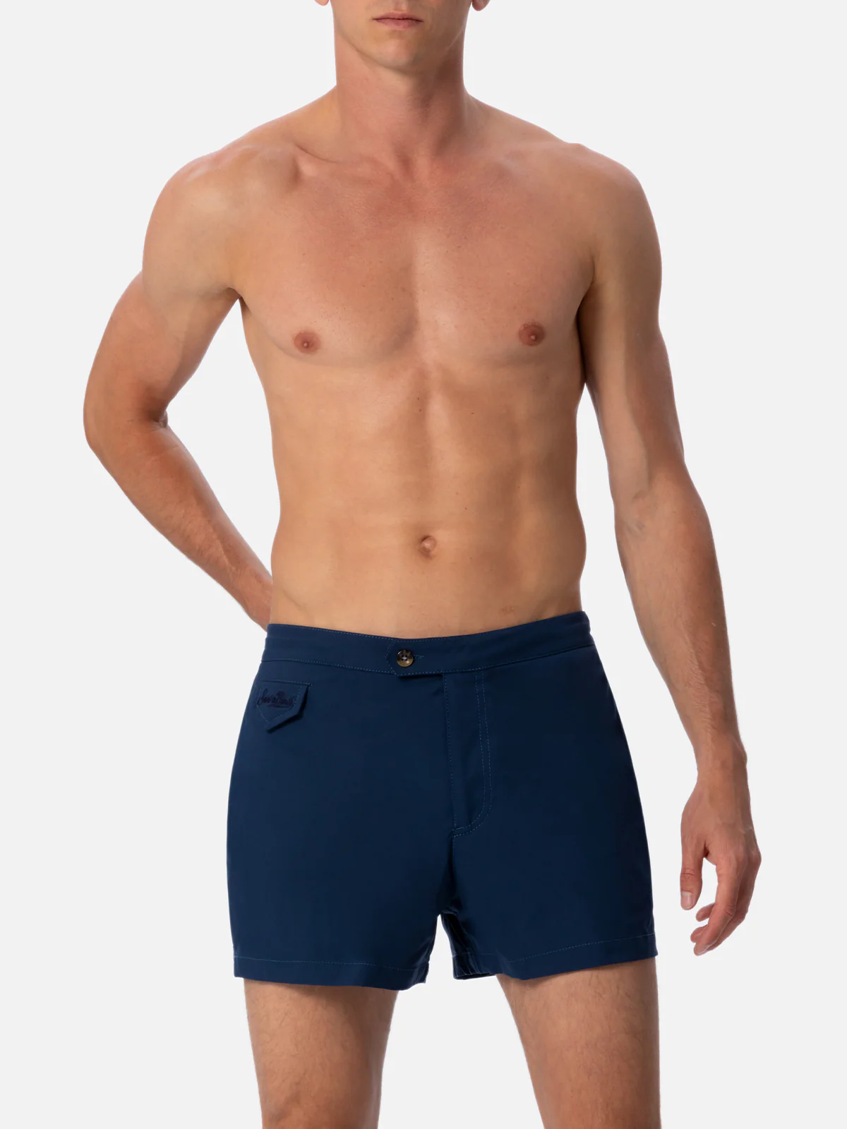 Harry's Slim Fit Zwempak voor Heren in Legergroen