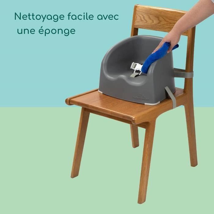 BEBECONFORT Essential Booster Seat, van 6 maanden tot 3 jaar (15 kg), warmgrijs
