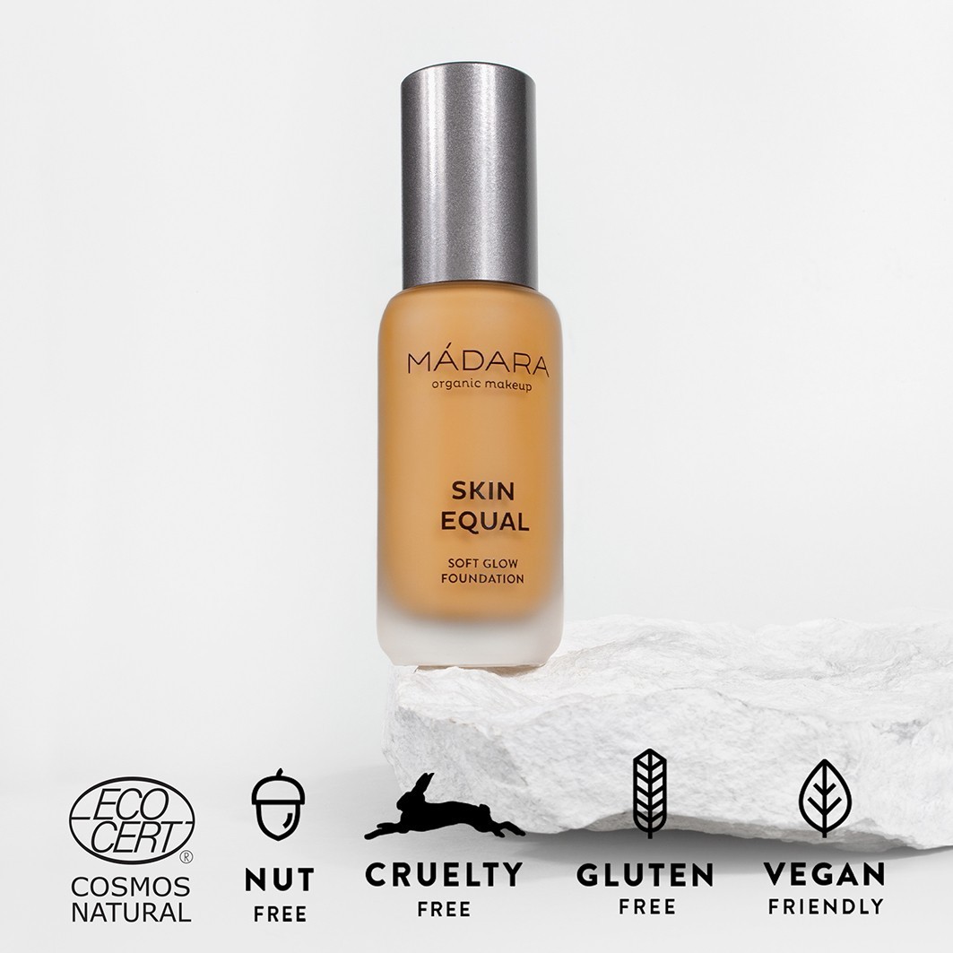 MÁDARA Primer Make-up SKIN EQUAL FOUNDATION, č. 60 OLIVE - 30 ml