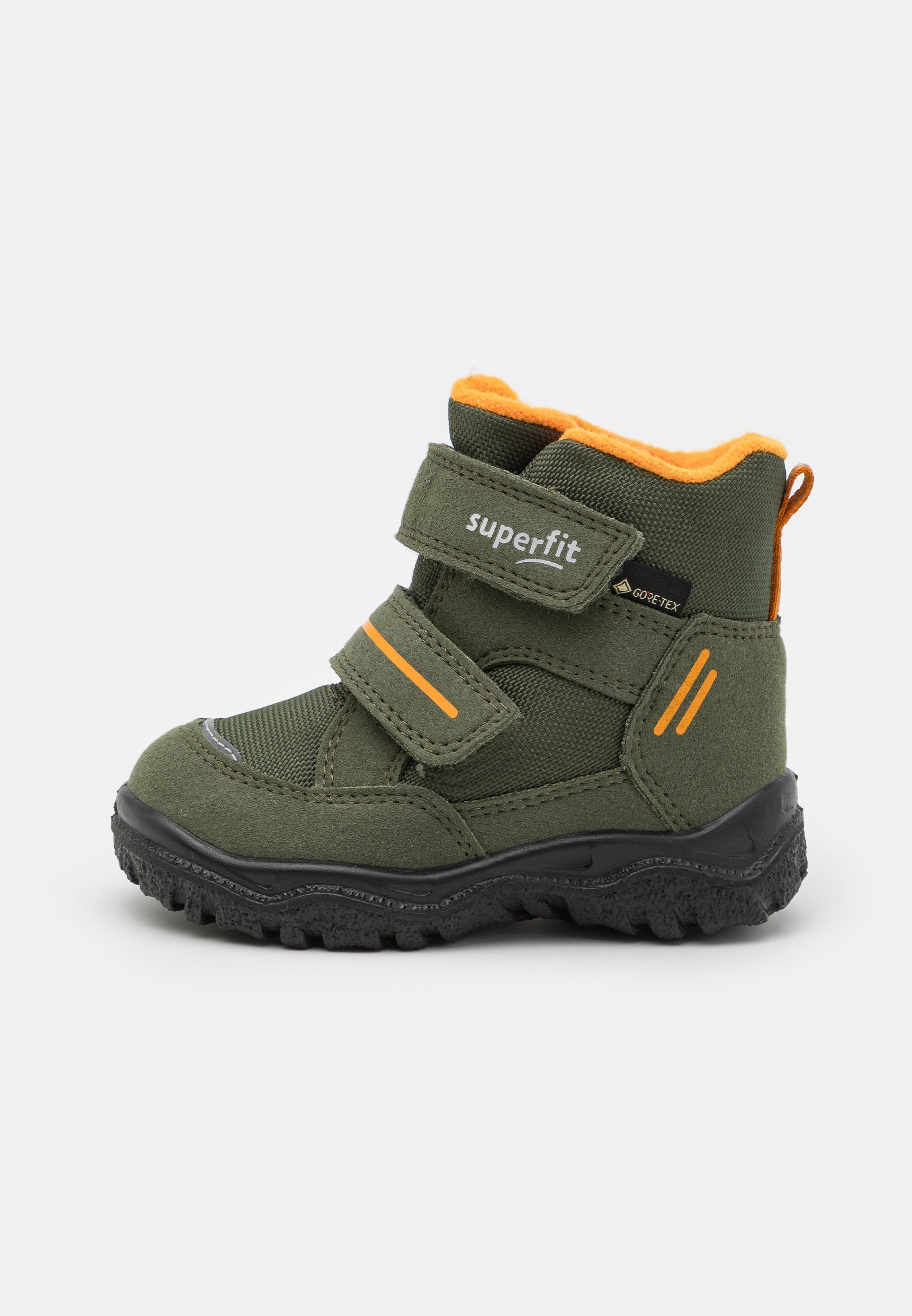 Superfit GORE-TEX HUSKY1 - Zimske čizme - zelene/narančaste