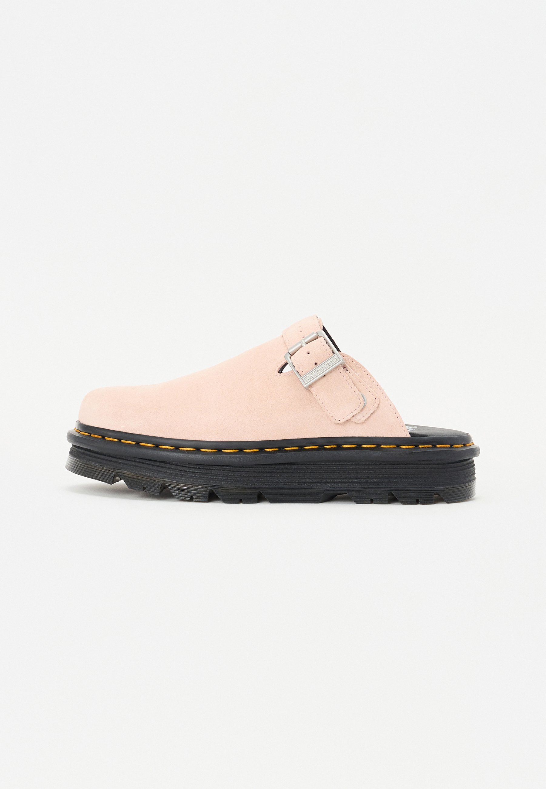 Dr. Martens ZEB ZAG UNISEX - Klapki - pudrowy róż