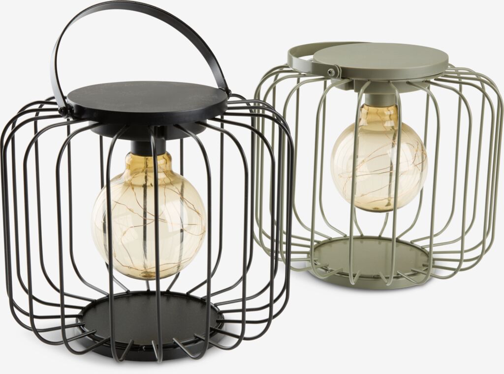 GLENTE Lampa na batérie GLENTE Ø24xV21cm, mix