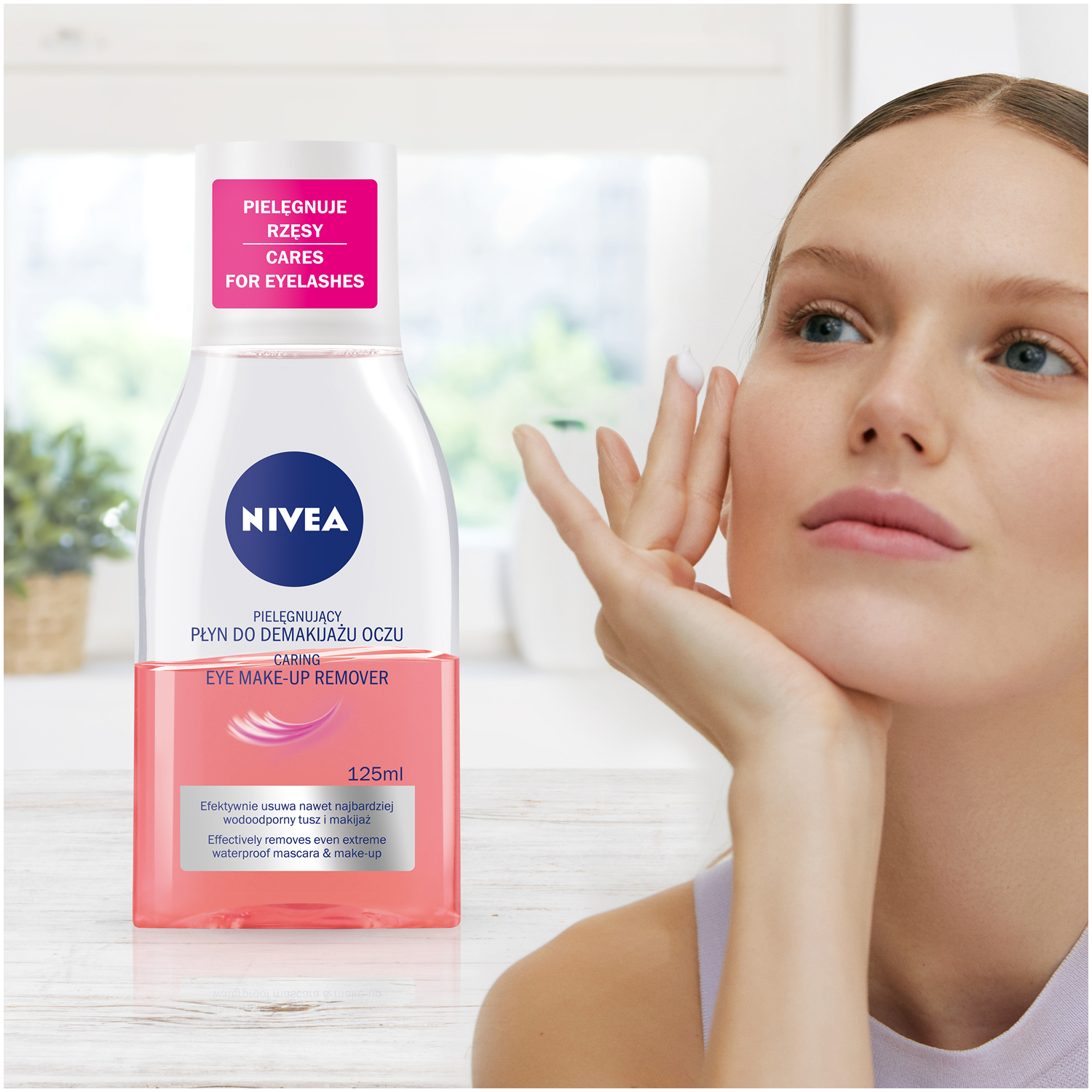 Nivea dvofazni odstranjevalec ličil za oči 125 ml
