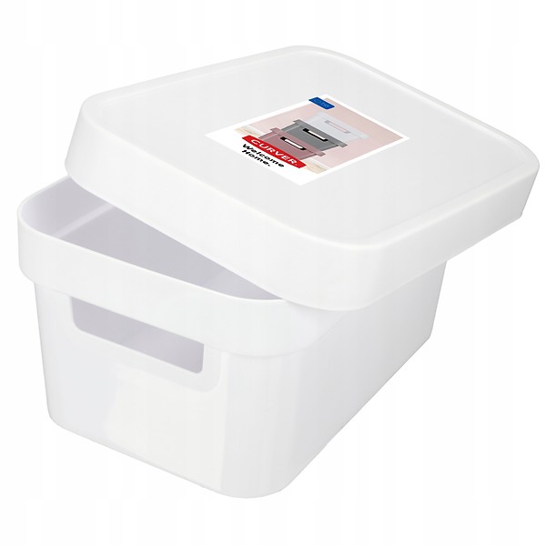 pojemnik pudełko z pokrywką Curver 4,5 l biały