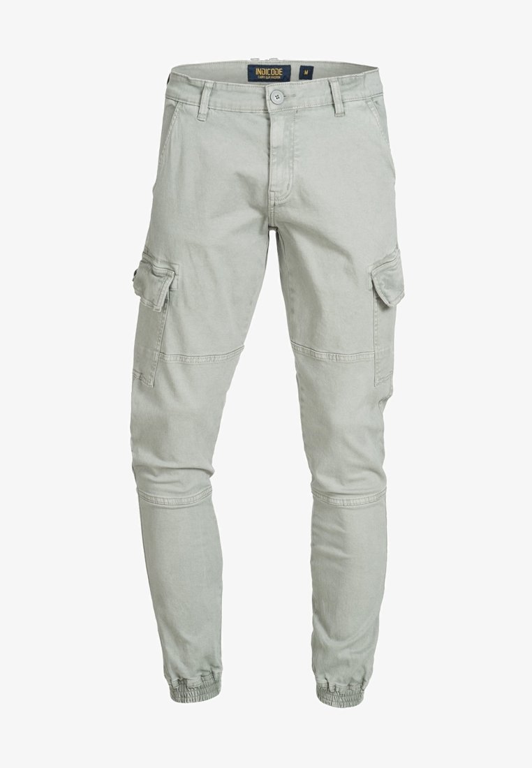 Calça cargo INDICODE JEANS - cinza claro