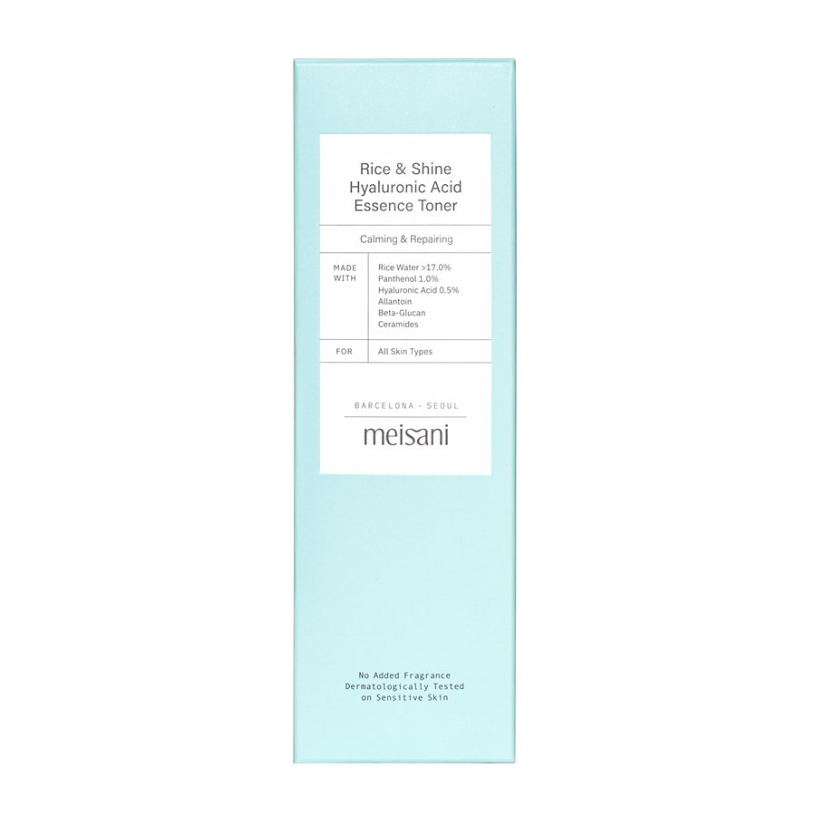 Tónico Meisani Rice And Shine con Ácido Hialurónico - 150 ml