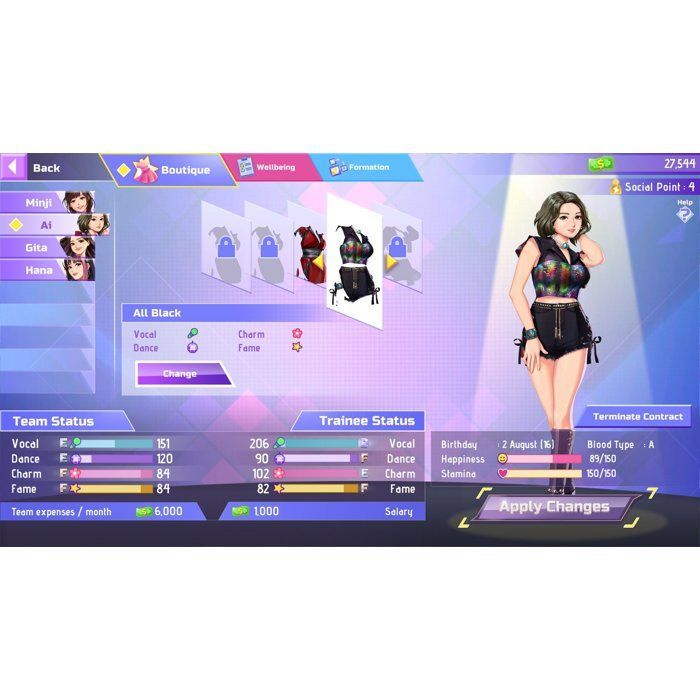 K-pop Idol Stories Road to Debut - Jeu PS5