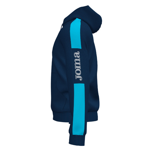 Sudadera Con Capucha Joma Championship Iv Marino Turquesa Flúor