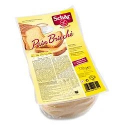 SCHAR Schar Pan Brioche Γλυκό ψωμί χωρίς γλουτένη 370 γρ