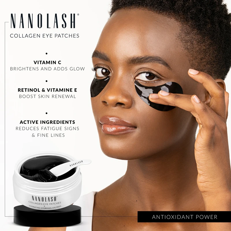 Nanolash Collageen anti-aging ooggelpads