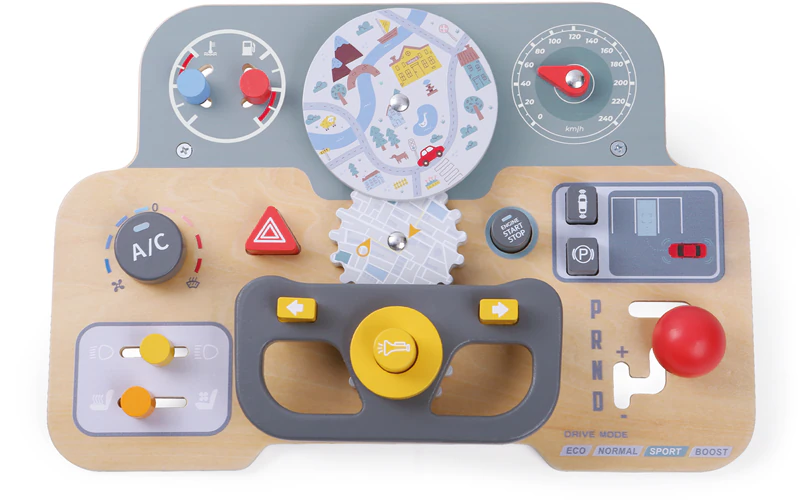 2Kids Toys Aktivitná doska Auto vzdelávacia hračka