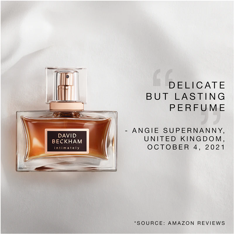 David Beckham Intimately Men Eau de Toilette para Homens
