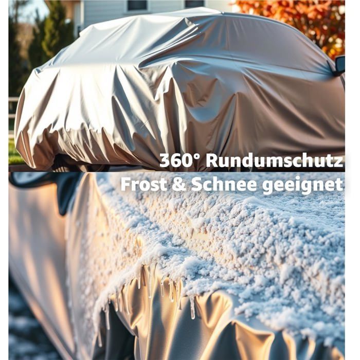 Bâche SUV housse voiture garage complet – protection auto imperméable car cover intérieur & extérieur – 490 × 190 × 180 cm