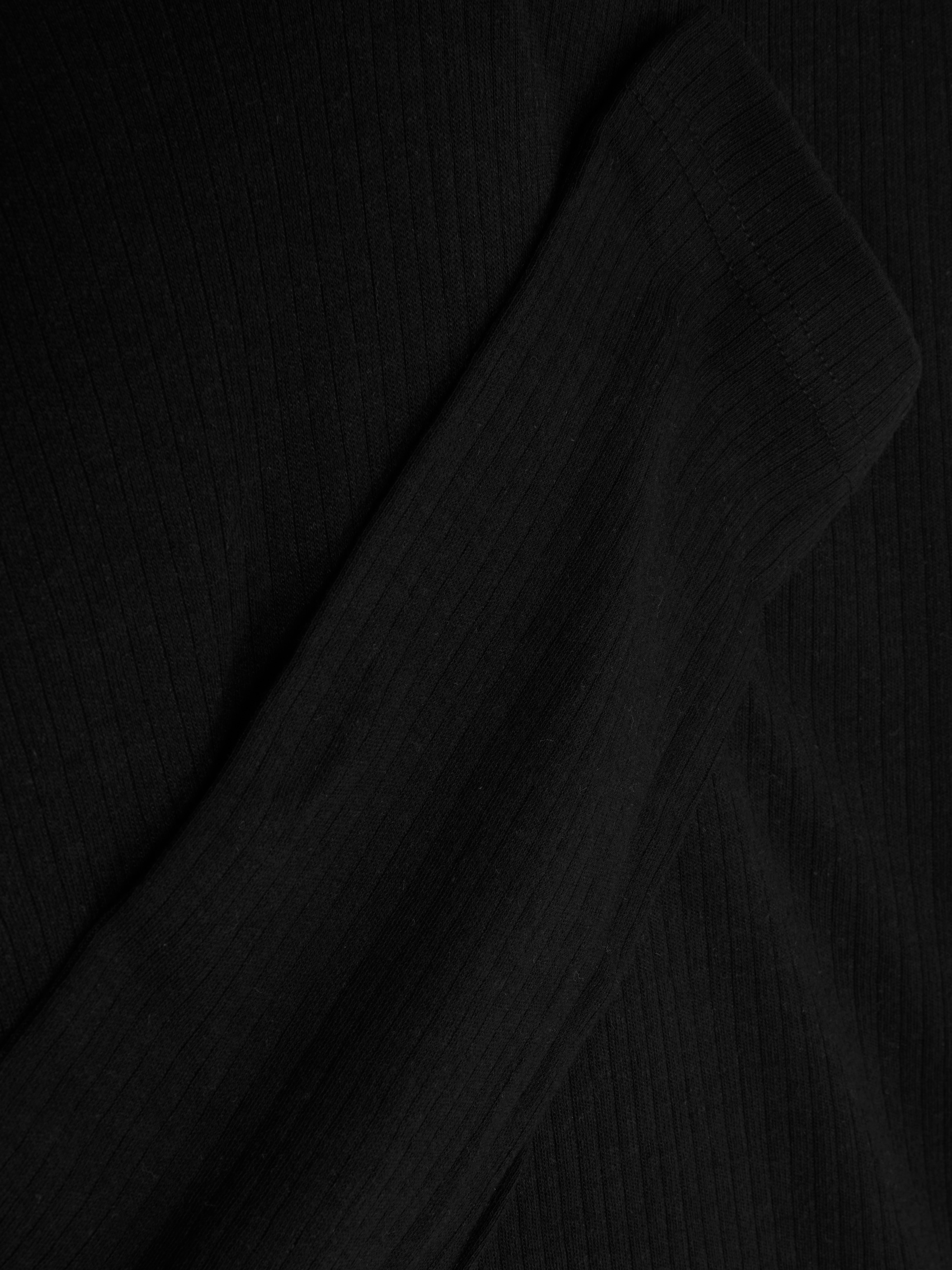 Gebürstetes, langärmeliges Thermoshirt mit Rundhalsausschnitt, langen Ärmeln und angerauter Oberfläche