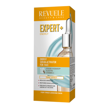 Revuele Expert Energy Activating -kasvoseerumi, ikääntymistä ehkäisevä ja uudistava kasvoseerumi, 30 ml