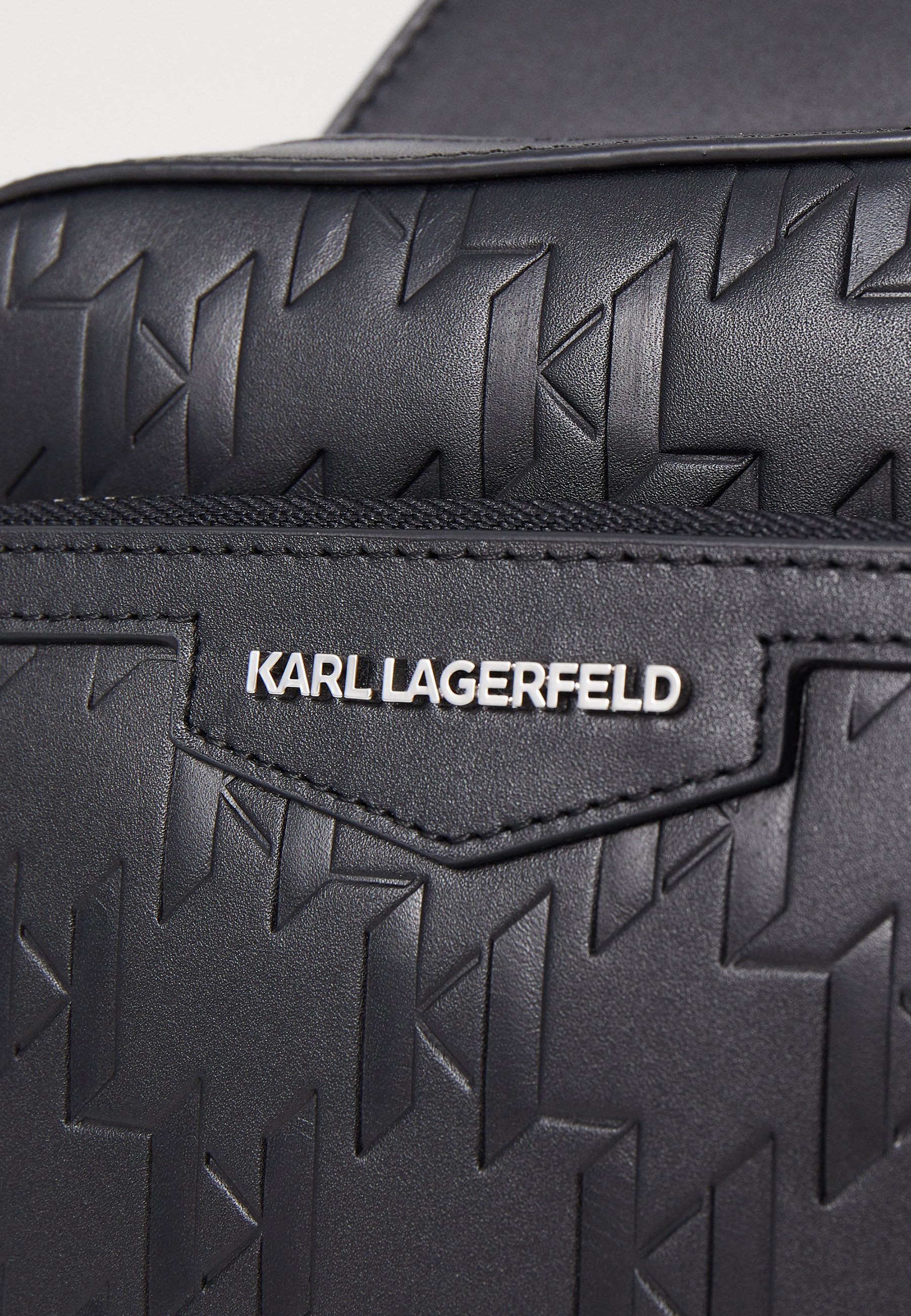 KARL LAGERFELD K/LOOM SLING - Crossbodytas - zwart