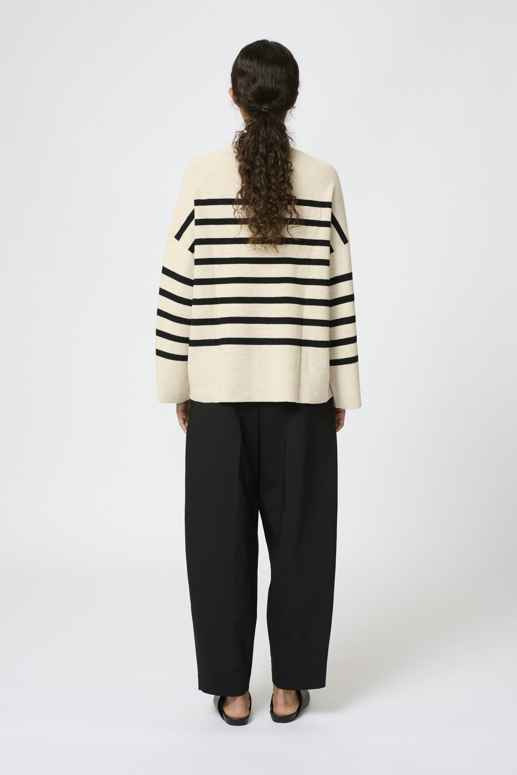 InWear ZELLA BARREL - Broek - zwart