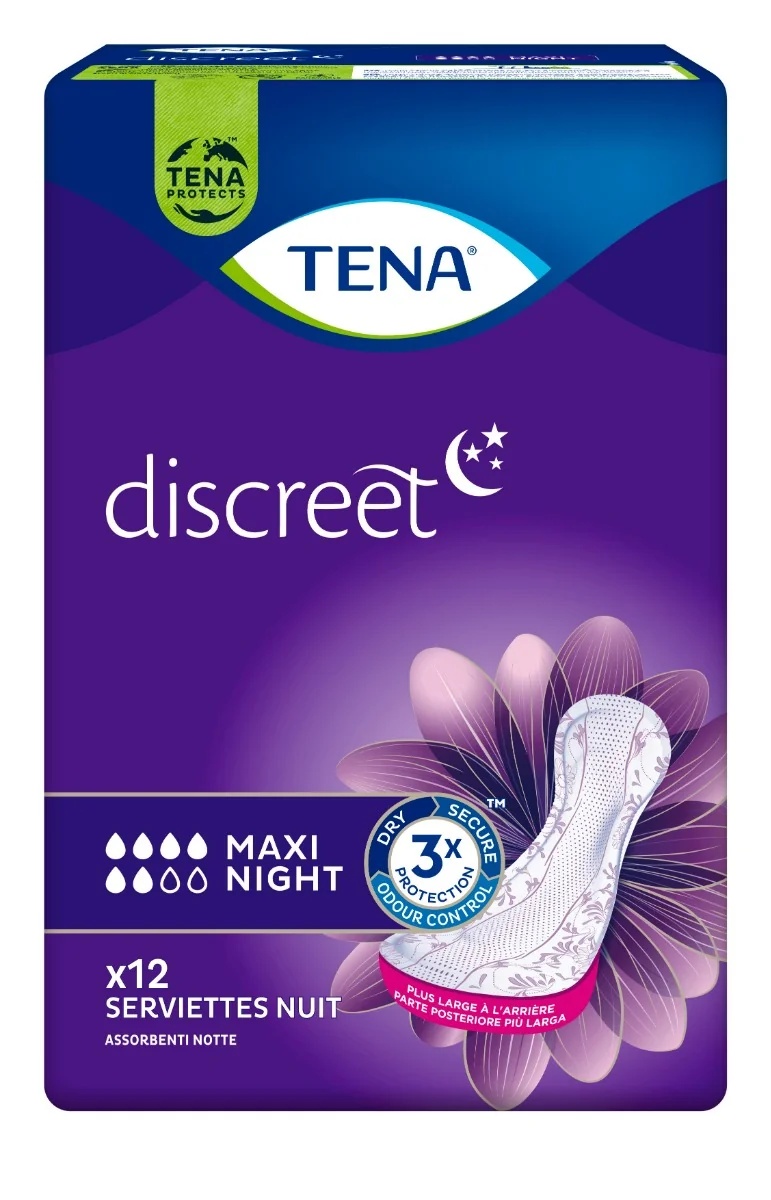 TENA Tena Lady Maxi Night 12 Stück Nachtbinden