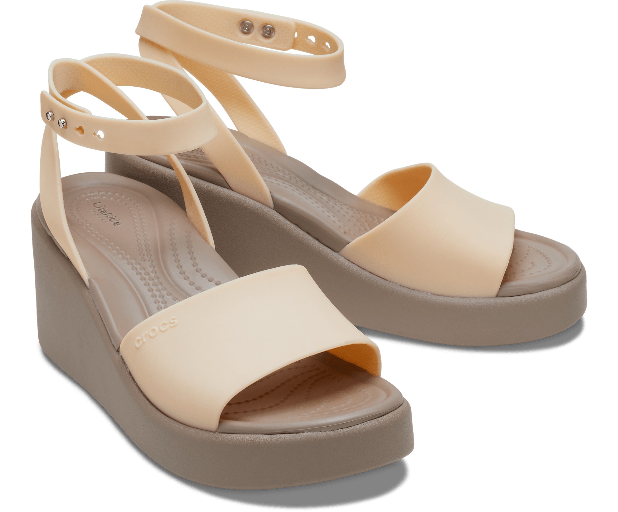 Brooklyn Ankle Strap Wedge - Sandal