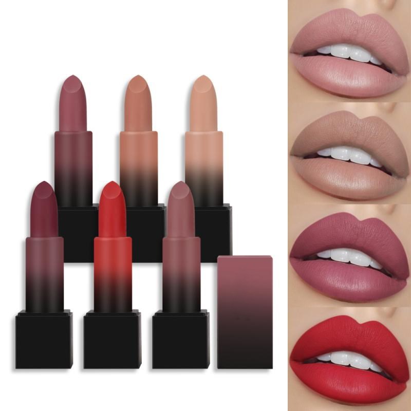Rouge à lèvres 10 couleurs, non collant, hydratant, mat, longue tenue, waterproof, maquillage des lèvres, TSLM