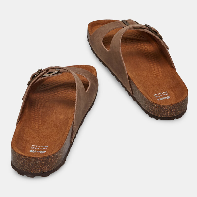 Herrsandaler i nubuck
