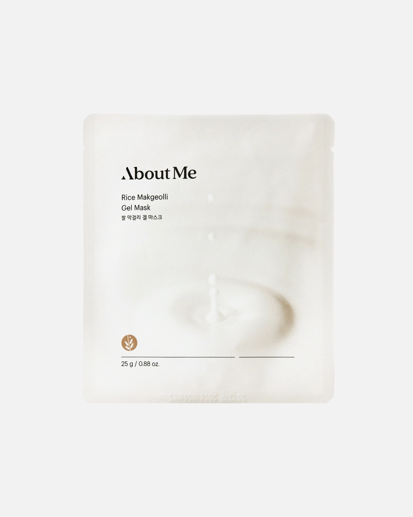 About Me Rice Makgeolli Gel Mask