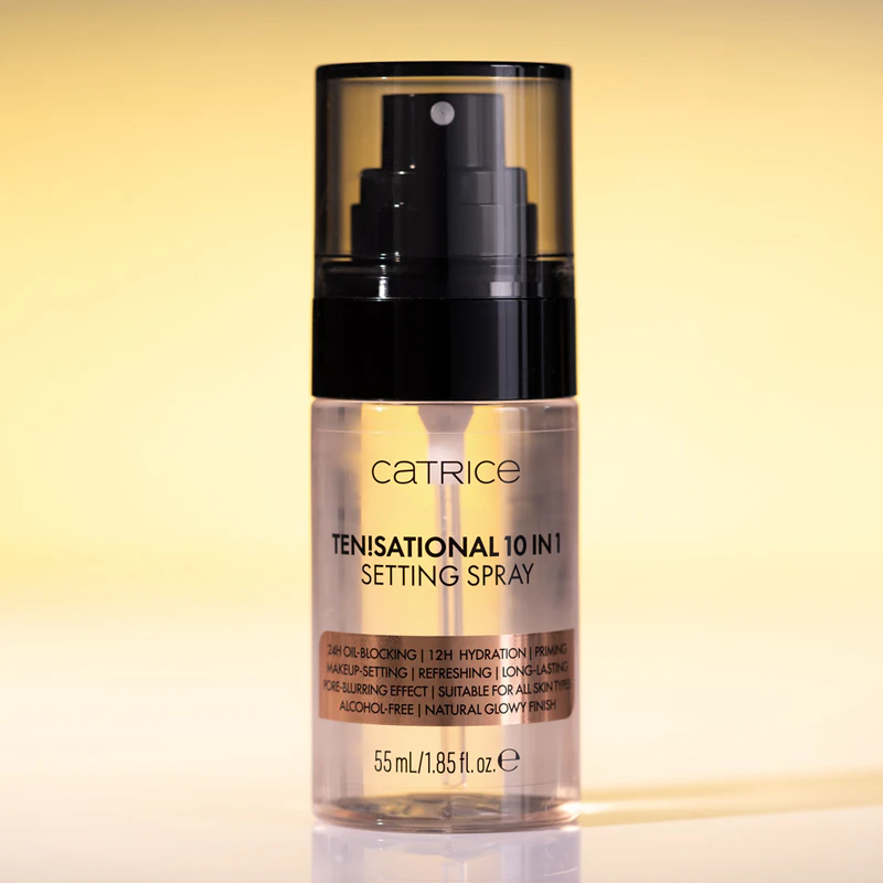 Catrice Ten!sational 10 em 1 spray fixador de maquiagem hidratante
