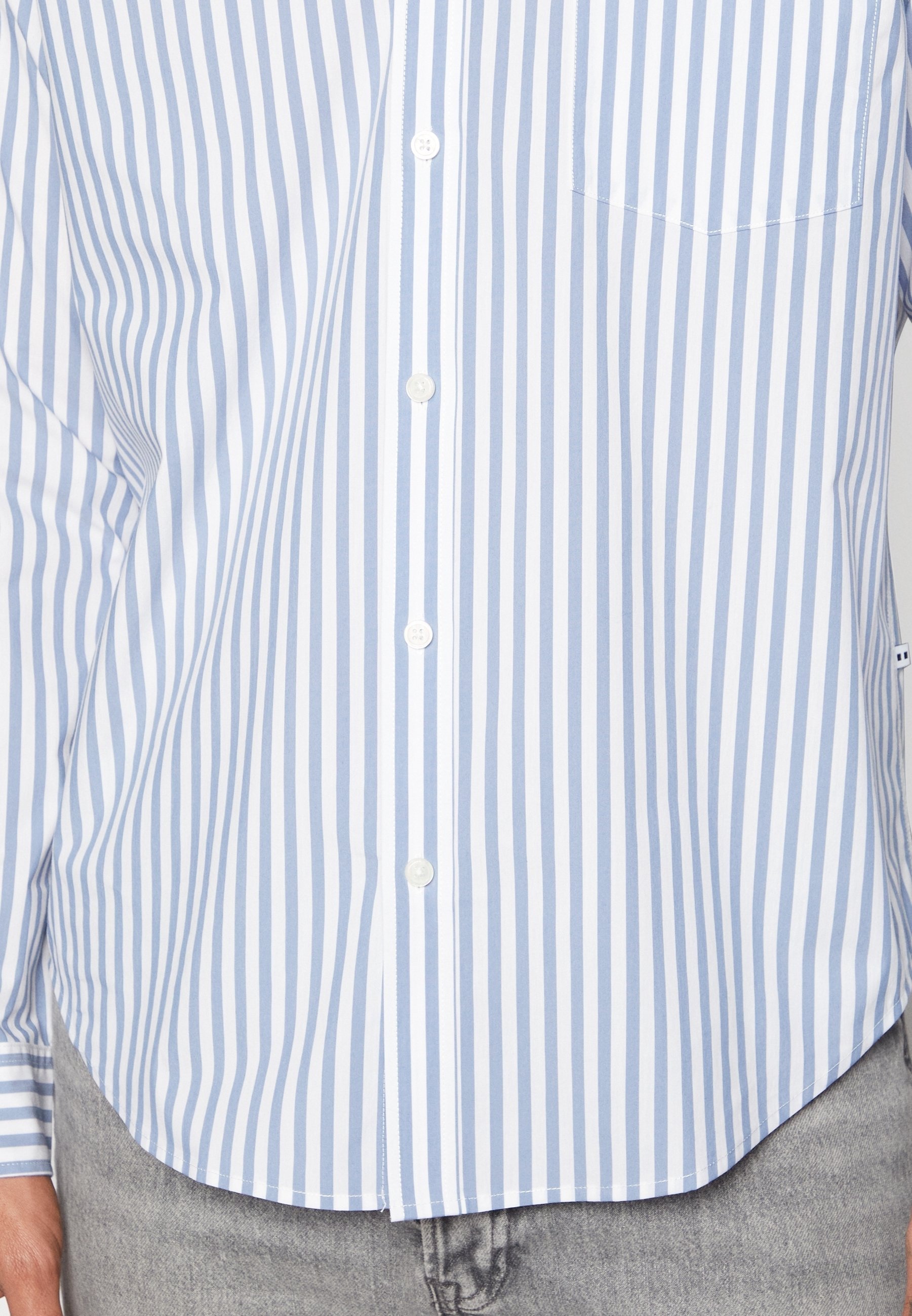 Camicia minimal - azzurra