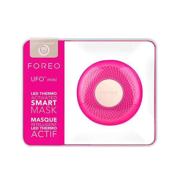 FOREO UFO Mini-Gesichtsmaske für trockene Haut, Fuchsia