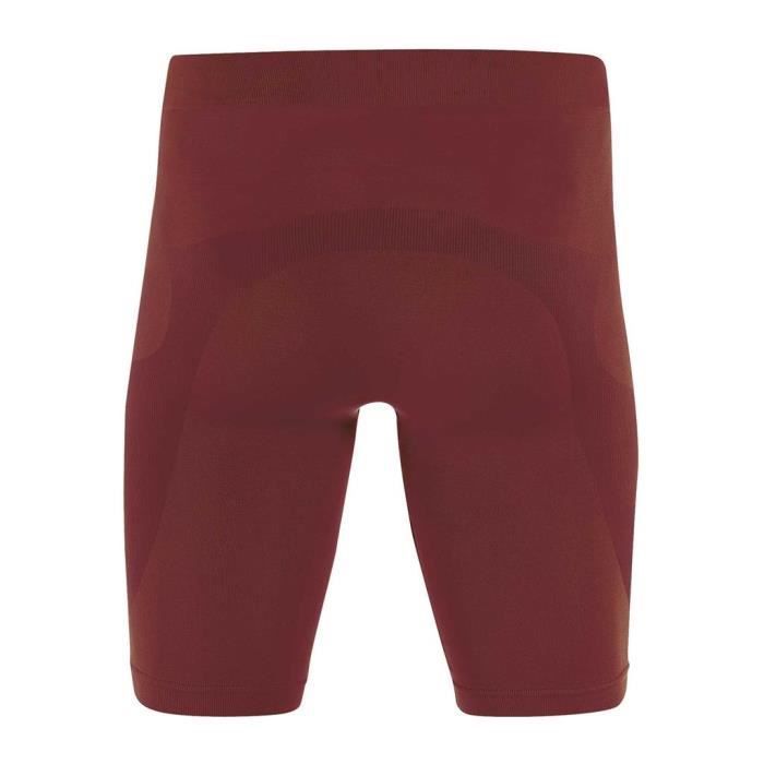 Pantaloncini a compressione Errea Denis Junior - Marrone - Fitness - Ragazzi - Multisport - Bambini - Traspiranti
