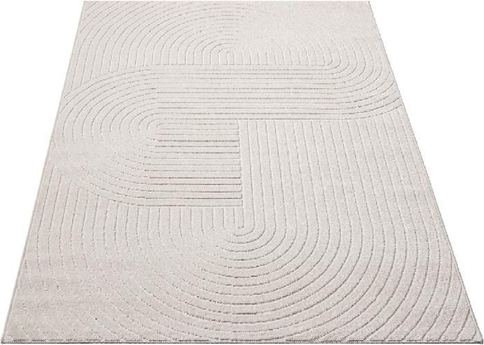 Alfombra moderna para salón - THE CARPET - Santo Plus - Crema - 240 x 340 cm