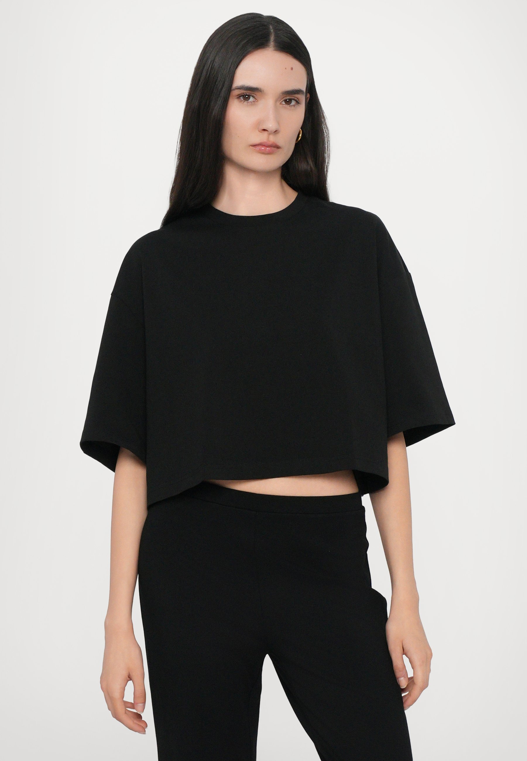 Pantaloni dritti Brooke di Diane von Furstenberg - Pantaloni neri