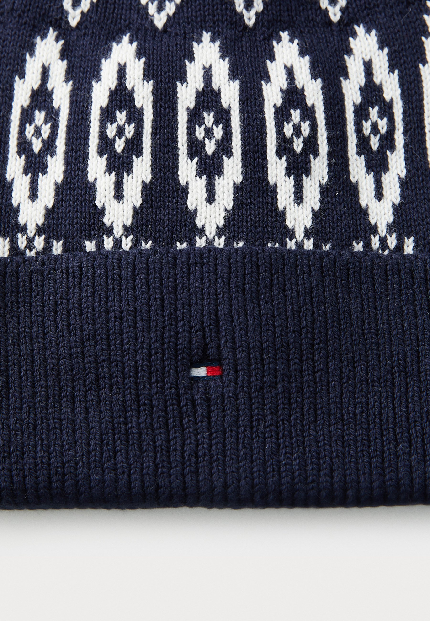 Tommy Hilfiger Fairisle muts unisex - Muts - veelkleurig