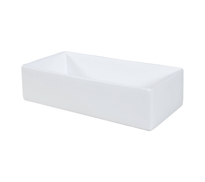 Umywalka nablatowa ceramiczna GAJA35-SW Biały Połysk 35 cm
