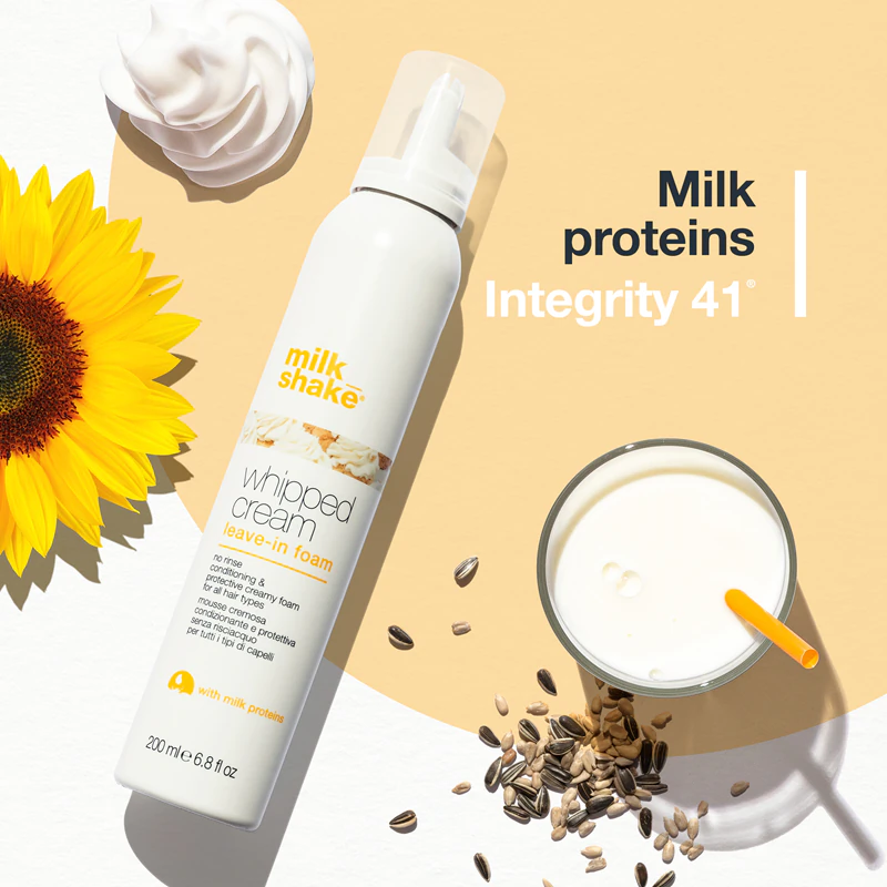 milk_shake® Leave-in Tratamentos Whipped Cream para todos os tipos de cabelo