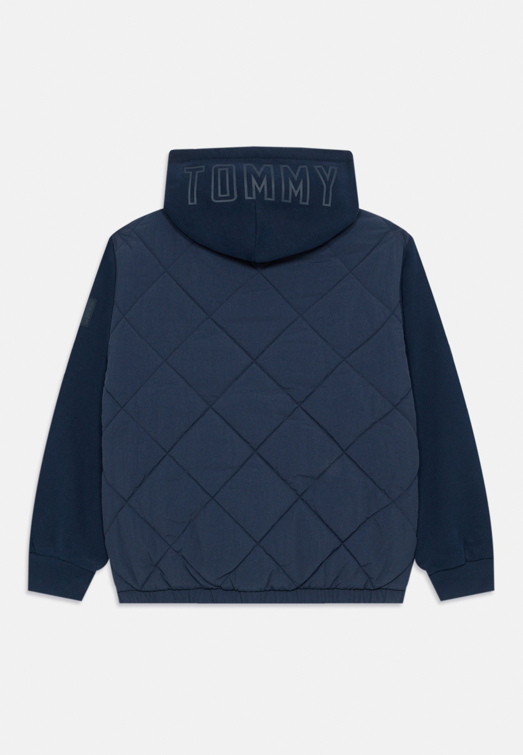 Veste matelassée Tommy Hilfiger MIX MEDIA - Veste claire - Bleu marine foncé
