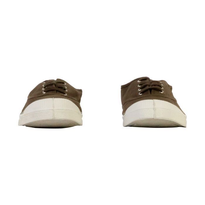 Bensimon women's tennis shoes with laces - khaki green - size 37