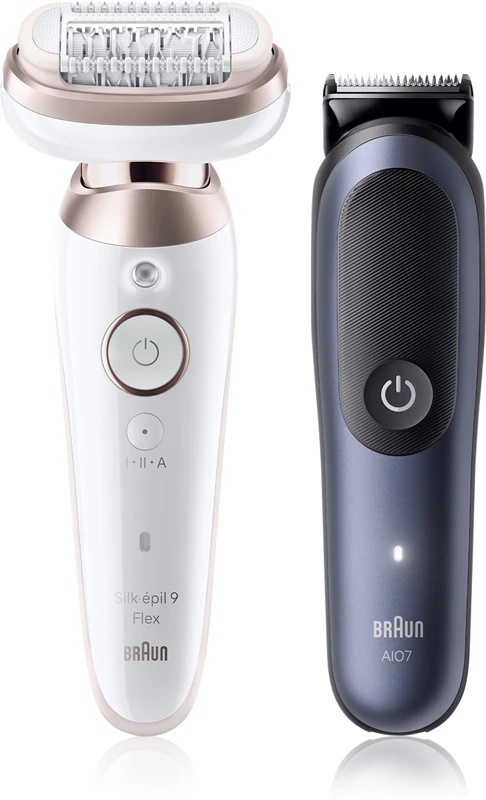 Braun Silk-épil un viss vienā trimmera un skuvekļa ērts iepakojums