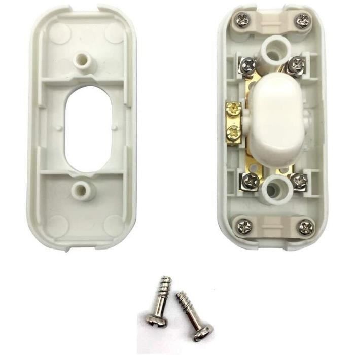 Cable de interruptor blanco de 230 V