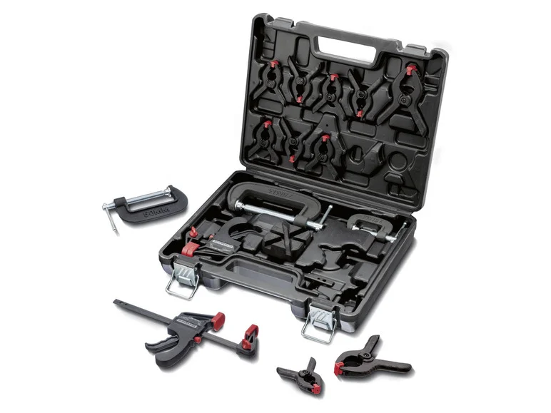 Braçadeira e braçadeira PARKSIDE® Zestaw, 16 sztuk