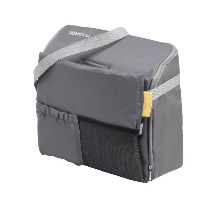 MAÏKA Portable Booster Seat - Anthracite Grey - 5-Point Harness - For babies from 6 months to 3 years