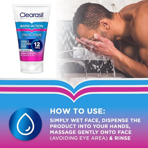 Clearasil Rychlý exfoliační peeling na akné 125ml