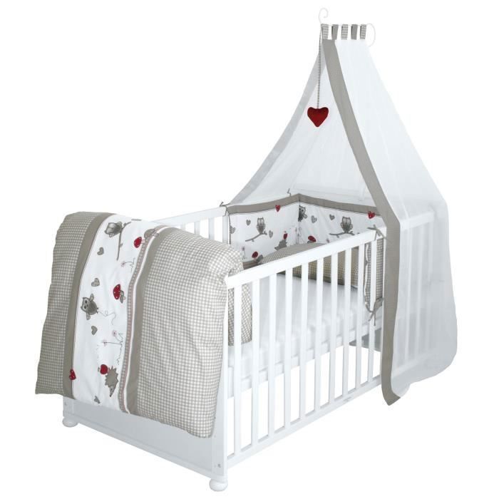 Berço conversível para bebê - 70 x 140 cm - ROBA - ADAM ET EULE - Com acessórios - Branco