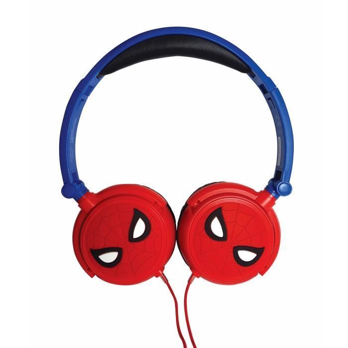 SpiderManin kokoontaitettavat langalliset stereokuulokkeet